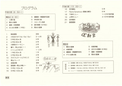 運動会R7プログラム